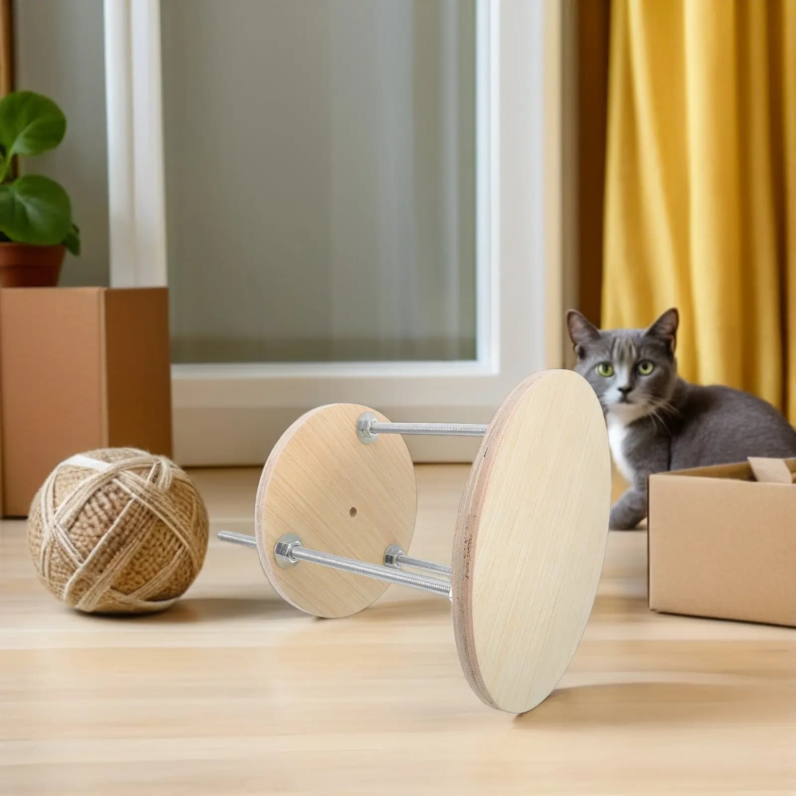 DIY Cat Tree Tower Replacement Base Platform Stable Support for Indoor Kitten Climbing Frame Accessories DIY Cat Platform