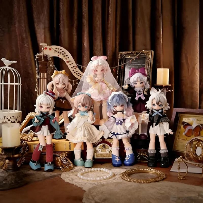 Happy Engine Misya Weirdo Gallery 1/8 Bjd Doll Blind Box Action Figure Trendy Toys Doll Decoration Desktop Miglior Regalo per Amici