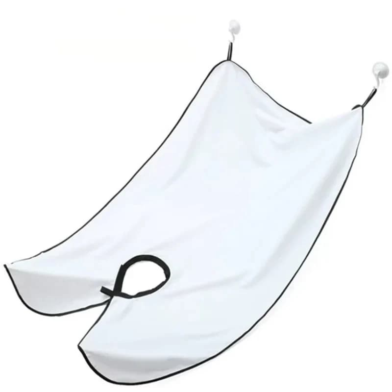 1/2/3 Pezzi Grembiule da Barba per Uomo, Mantella Raccogli Peli, Bavaglino per la Cura del Viso, Bavaglini per Adulti, per la Pulizia del Rasoio, per Parrucchieri e Uomini