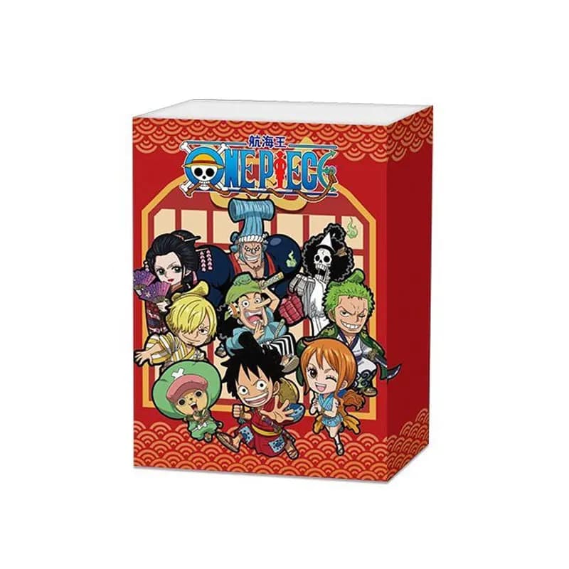 KAYOU ONE PIECE Adesivo per frigorifero Versione Q Guardia imperiale Rufy Nami Giocattoli anime periferici per piastrelle magnetiche per bambini originali
