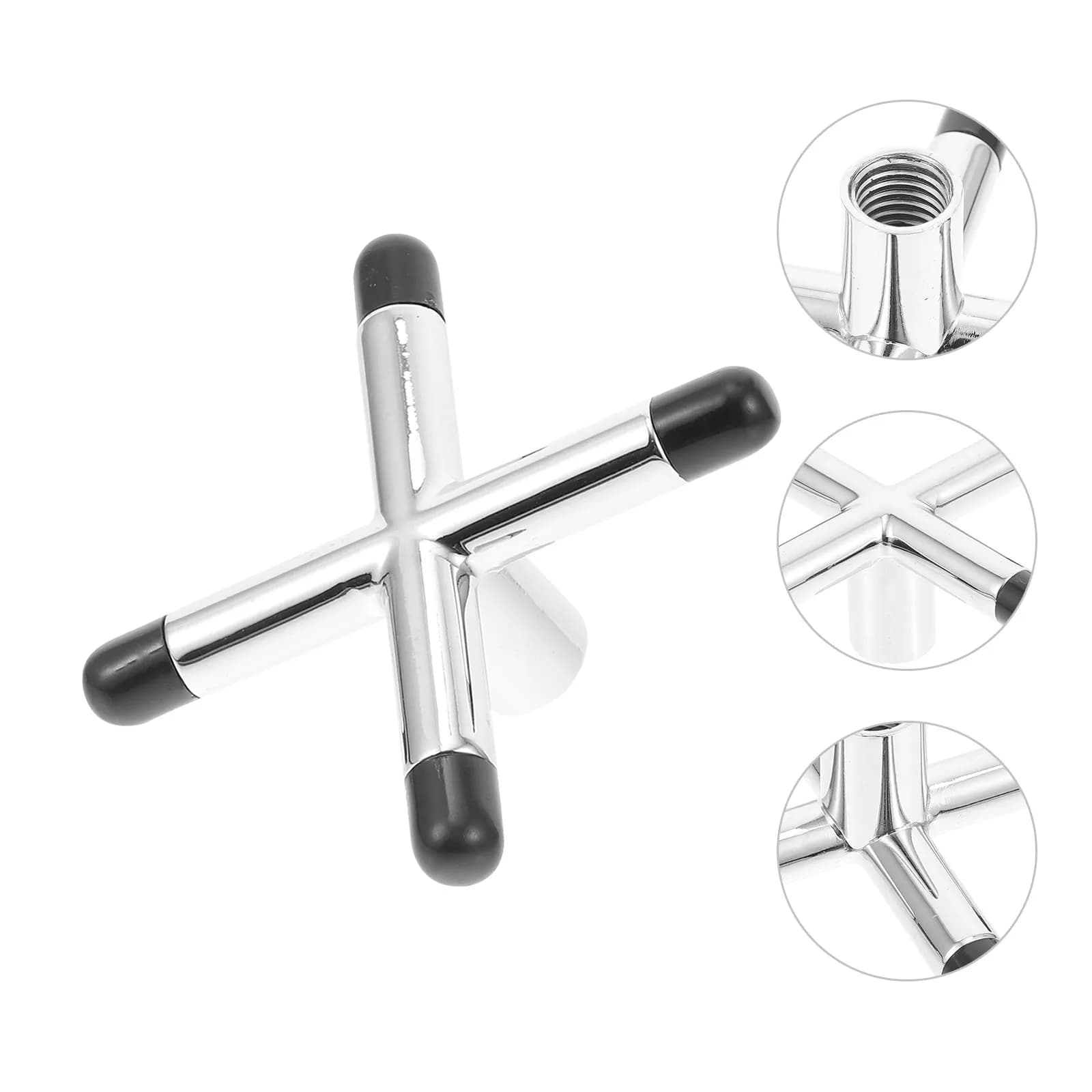 Supporto a ponte incrociato per stecca da biliardo, con telaio metallico stabile, accessorio per snooker e biliardo