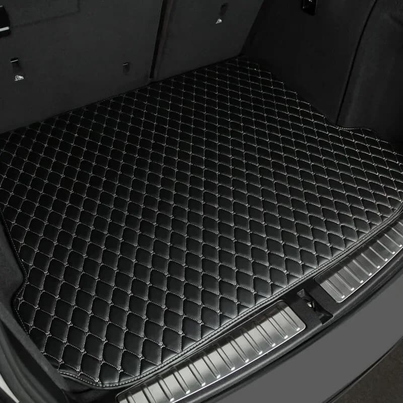 Tappetino per bagagliaio per auto a copertura totale in pelle artificiale per Mercedes EQA EQB EQC EQE EQS SUV 2025 Accessori per auto Tappeto