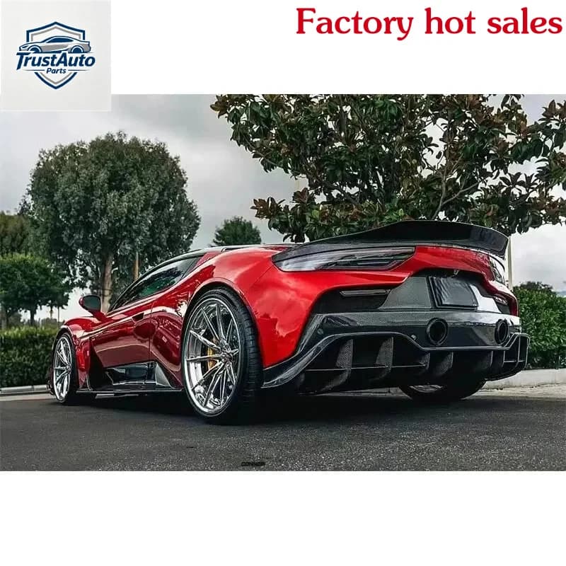 Bt SellinC Carbon Fiber Trunk Wing Spoiler MC Bodykit Style Rear Diffuser LipHigh QualityKing Of Sales
