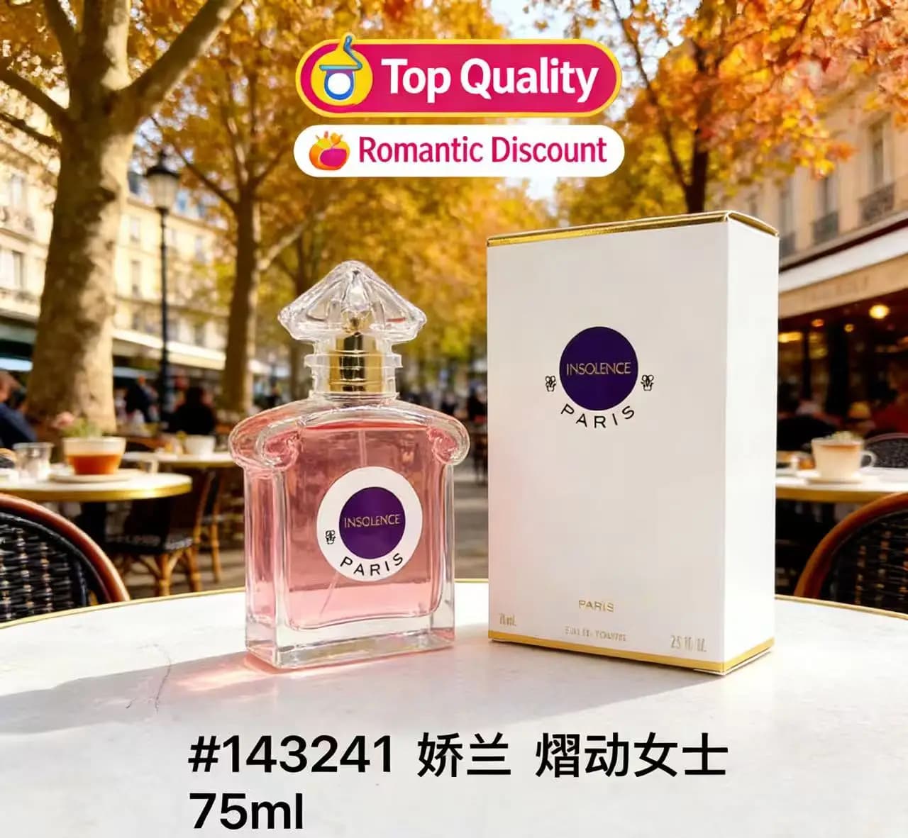 Spray Body Super Long-term fragrance Unisex Popular Brand perfume Best-seller Vol De Nuit Insolence Apres Lomdee