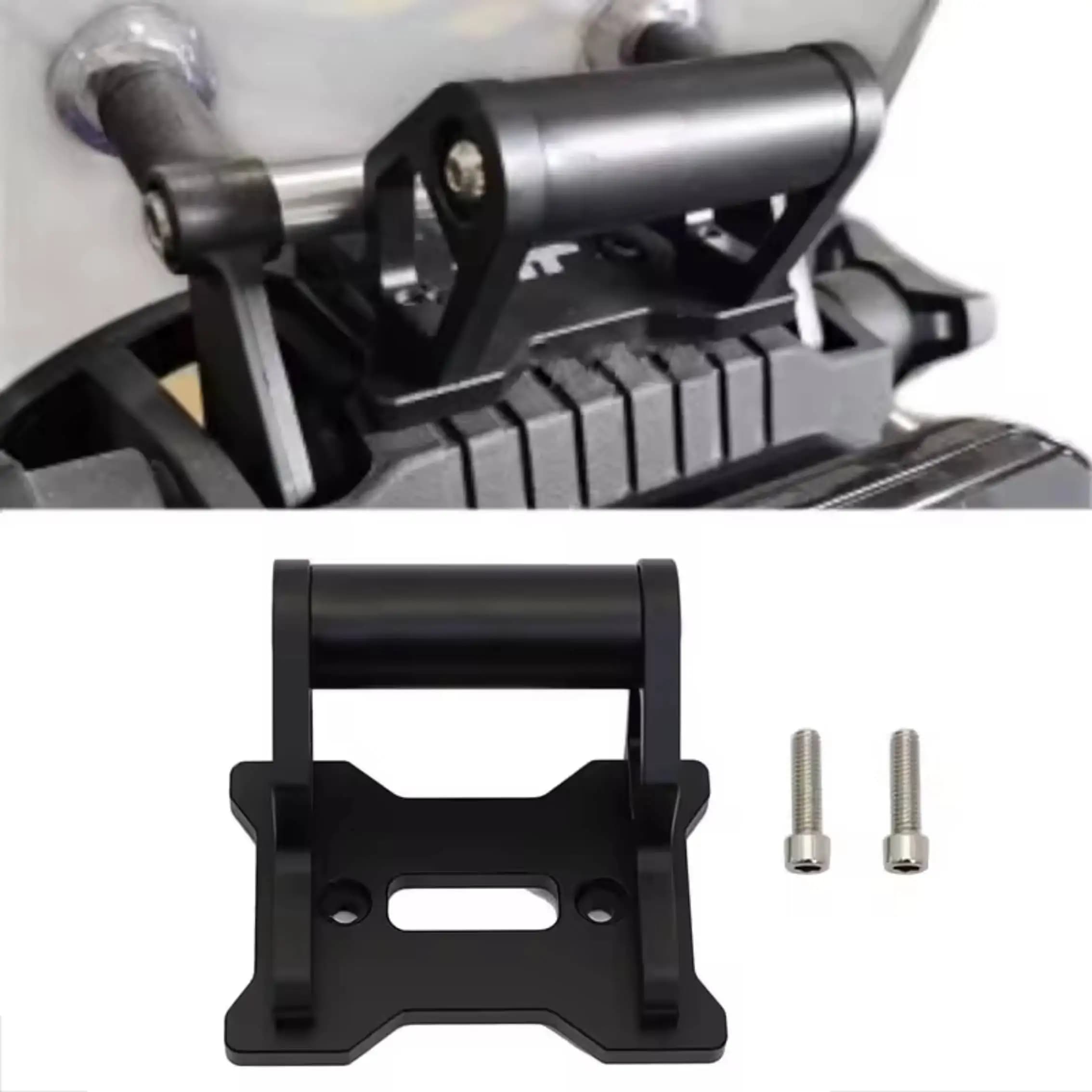 Nuovo Accessorio Moto: Supporto GPS/Telefono in Alluminio CNC con Staffa di Estensione per Navigazione, Compatibile con CFMOTO 450MT 2024 2025
