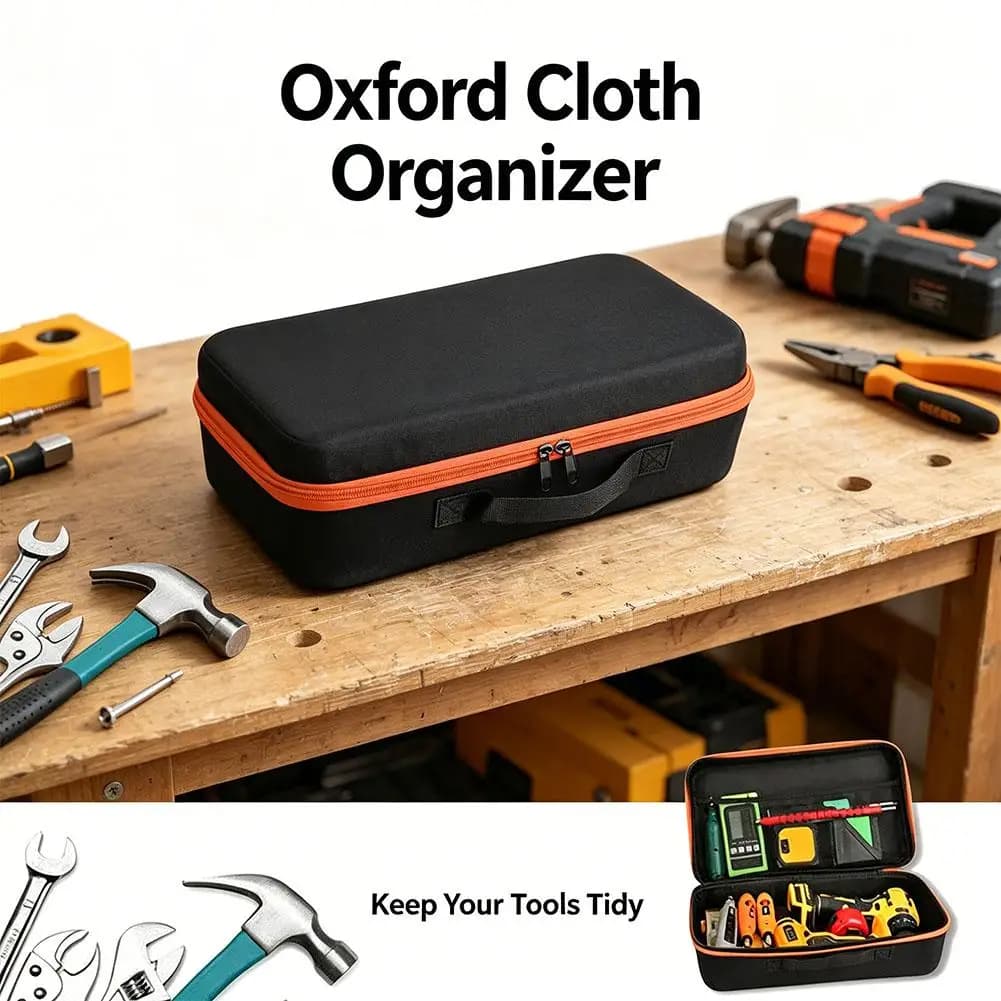 Portable Hard Carry Case Storage Box Travel Zipper Bag For Outdoor Tool Accessories Hardware Shockproof Camera Bag New