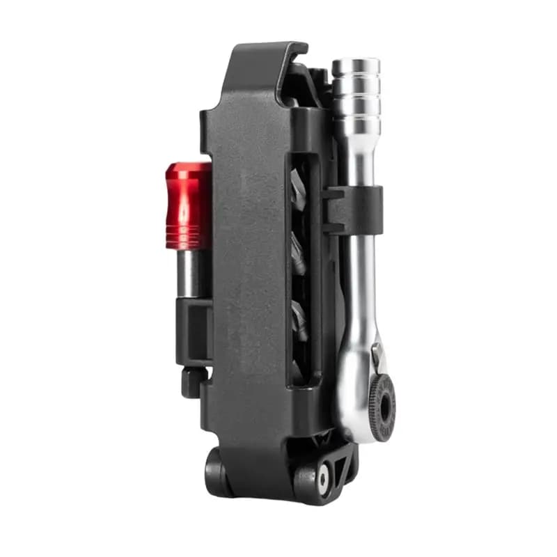 【TRAVEL ESSENTIAL】Compact Folding Combination Bike Repair Tools Multifunctional Ratchet Wrench Set Bicycle Ratchet Tool Set
