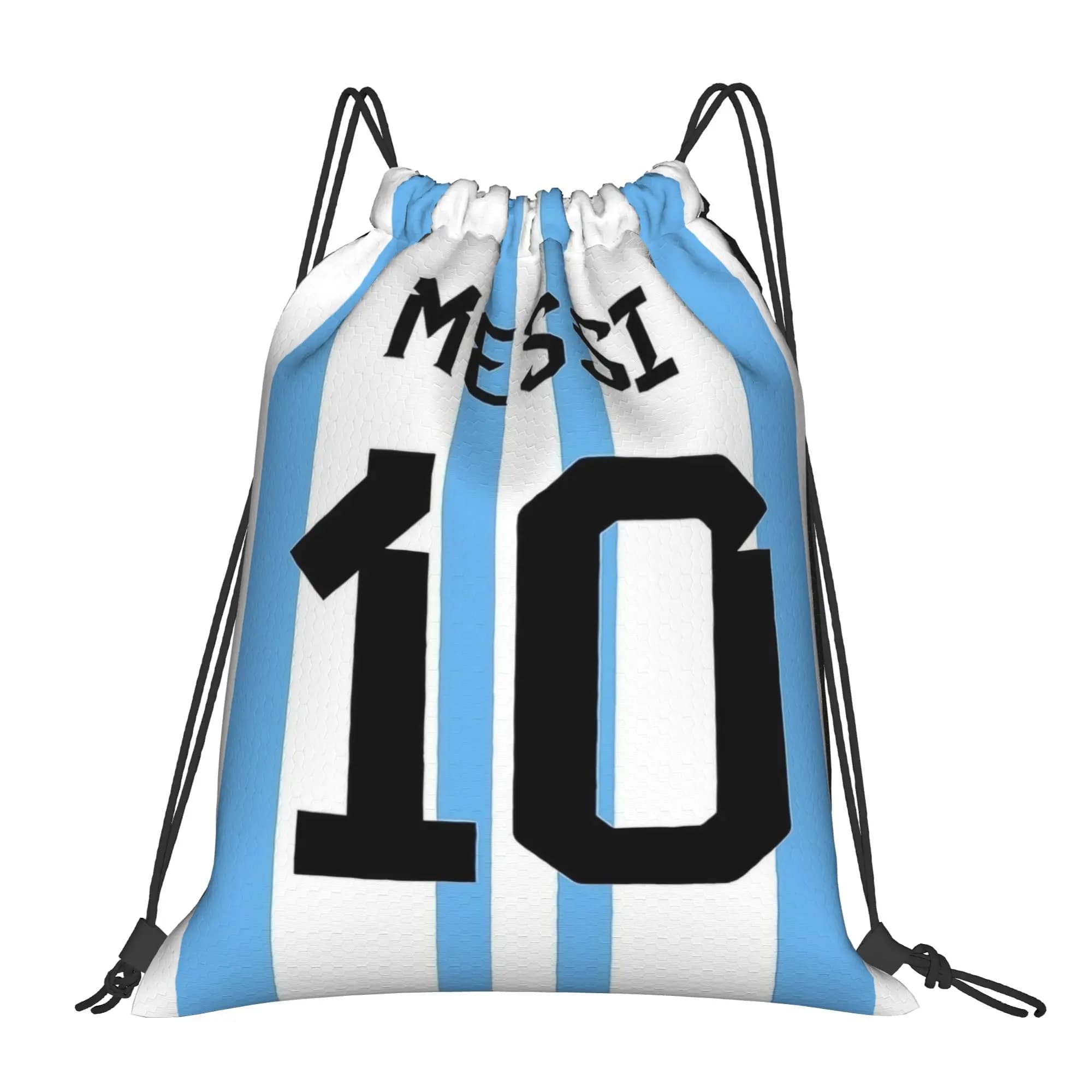Sports backpack Messi 10 with coulisse, waterproof gym bag, Lionel Argentina football bag for yoga