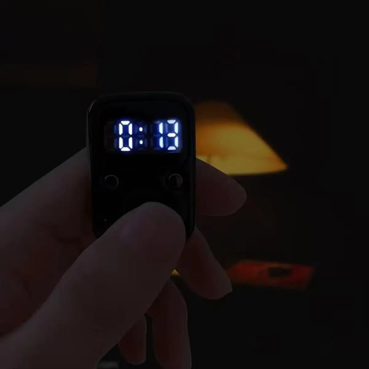Contatore Digitale Luminoso ad Anello per Dita, Contatore Elettronico per Punti, Marcatori per Cucito, Tessitura, Preghiera, Calcio