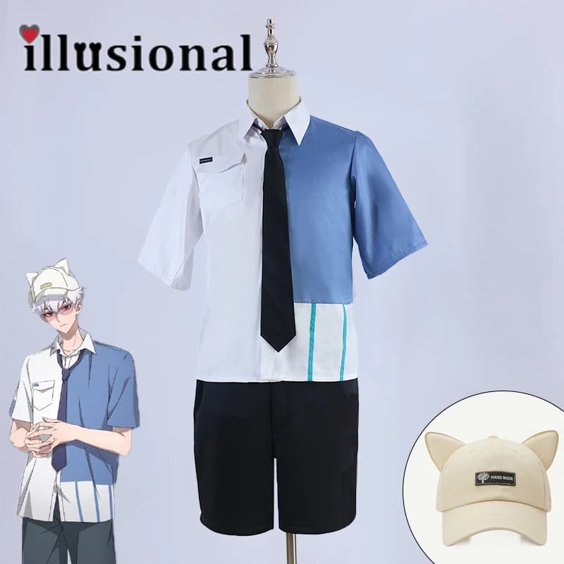Link illusionale Fare clic su Lucas Costume cosplay camicetta cosplay anime