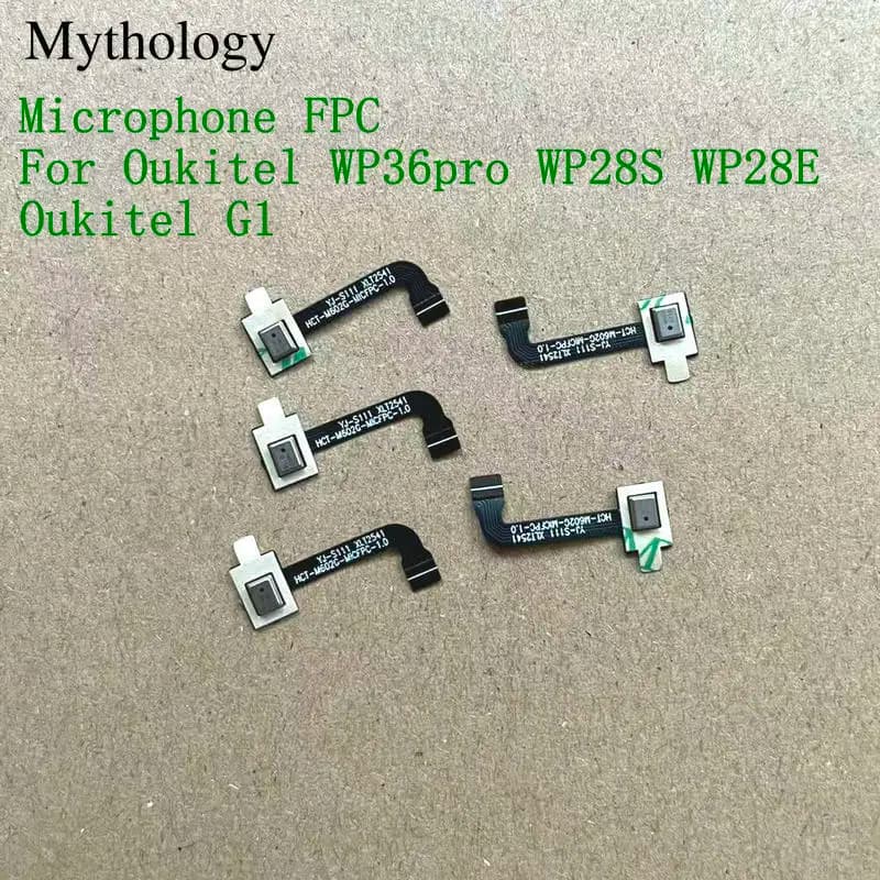 For Oukitel WP36 pro WP28S WP28E G1 WP23 Microphone Flex Cable WP28 Original Micro FPC Mobile Phone Accessories