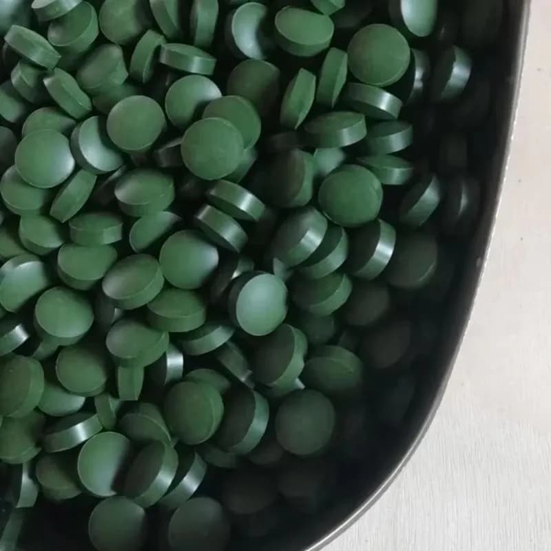 100-3000pc compresse di spirulina ad alta purezza spirale alghe arricchimento preferito animali domestici cibo pesce cristallo gamberetti rossi cibo per pesci acquario