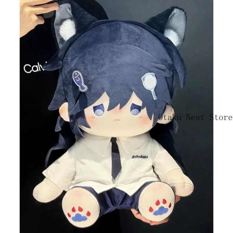 40cm Honkai Star Rail Ashveil La Mancha Sitting Plush Doll Cosplay Dress Up Toys Cute Cotton Figure Mascot Birthday Gift