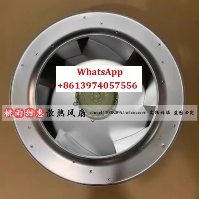 Ventola centrifuga posteriore originale RH45G-4DK.4I.1R turbofan 400V