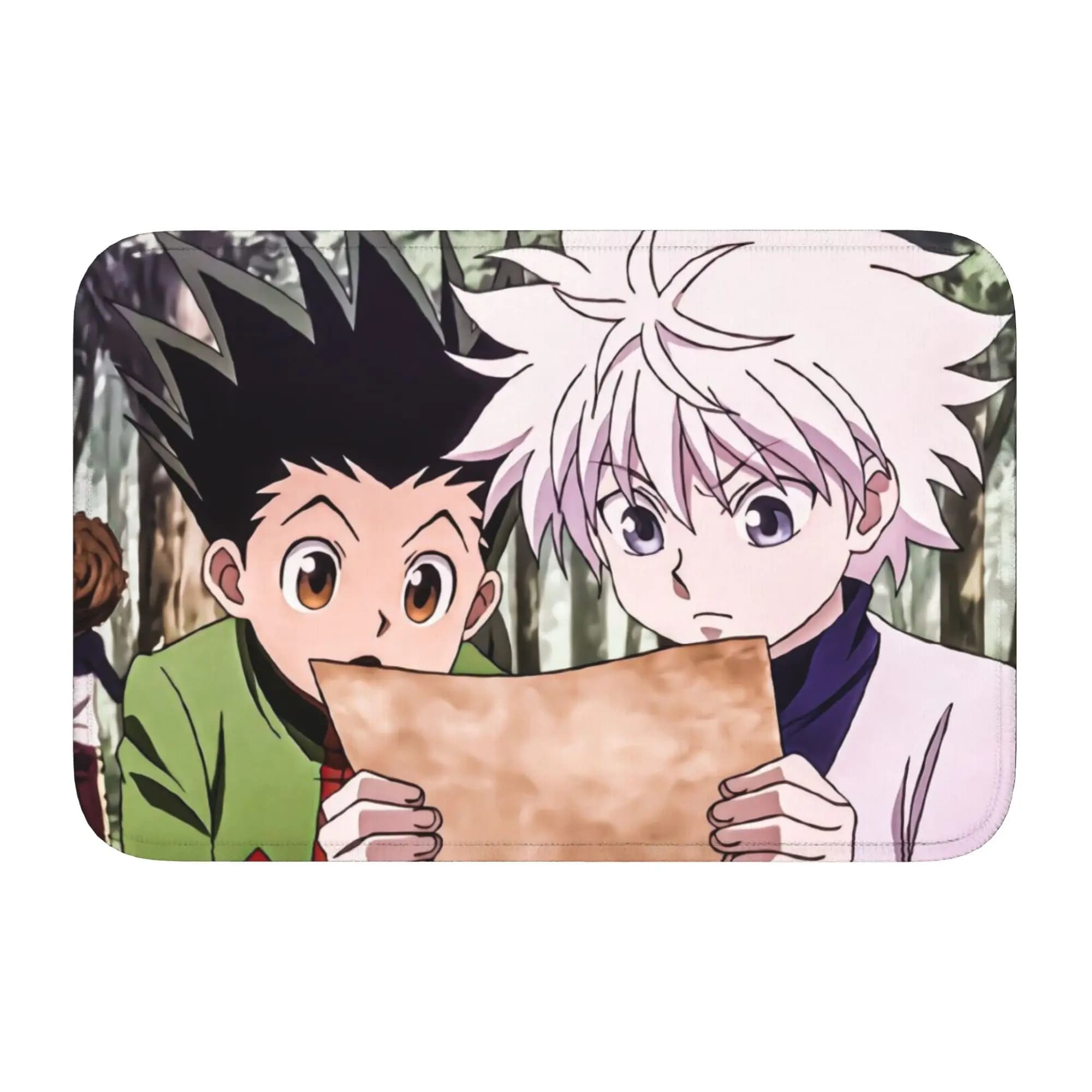 Tappetino Personalizzato HXH Anime per Ingresso, Zerbino da Esterno per Cucina e Bagno, Tappeto per Balcone