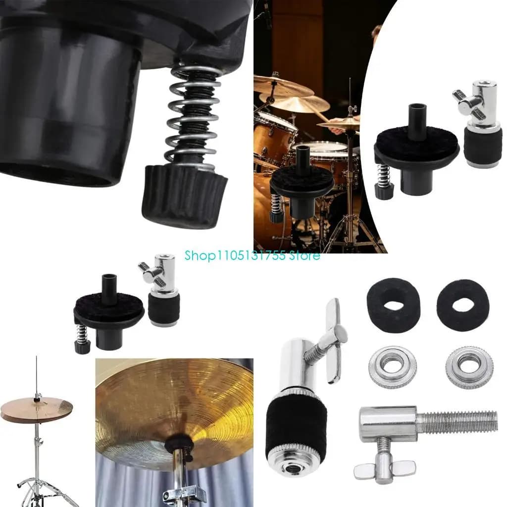K0EF Cymbal Drum Clutch Pad Drum Cymbal Drum Clutch Pedal Clutch Cymbal Stand Felt Washer Drum Stand Mount