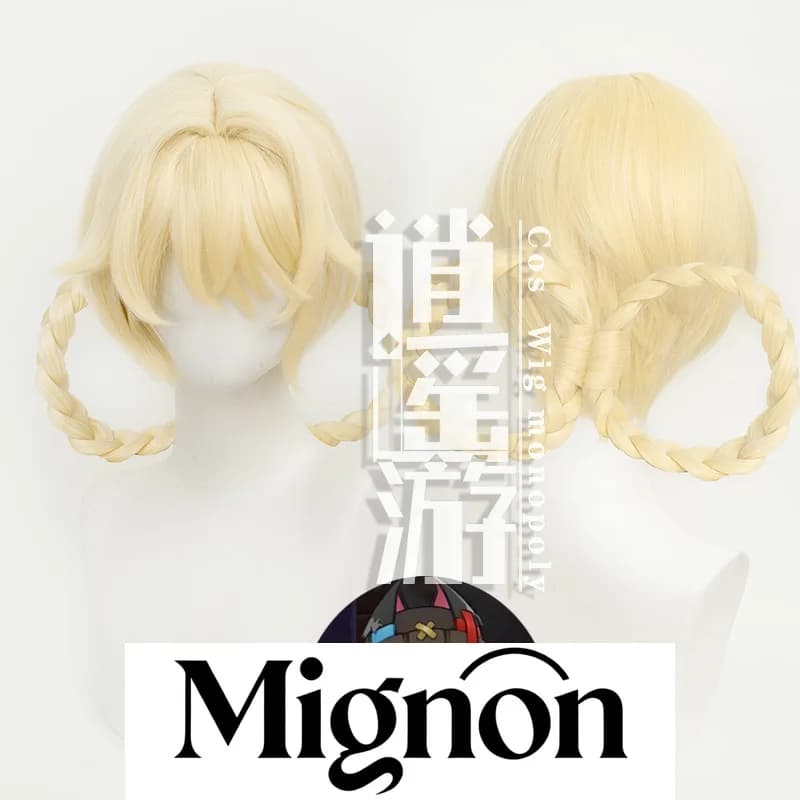 Genshin Impact Yakda Parrucca Cosplay Simulazione Cuoio Capelluto Top Clip Separata Anello per Capelli Regalo di Halloween