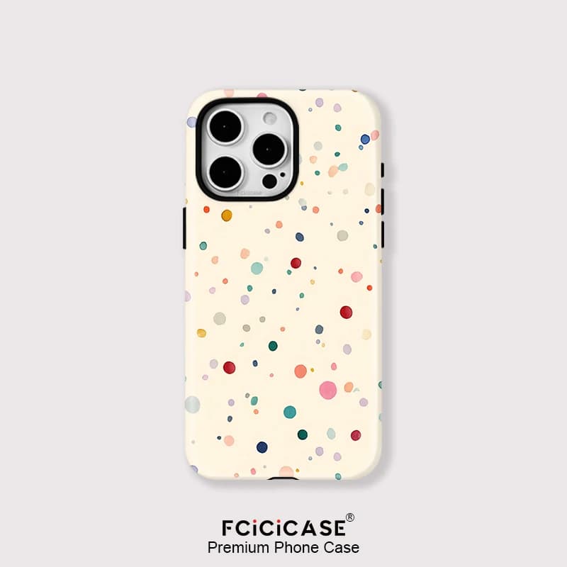 Custodia per telefono Fcicicase per iPhone 17 Air 17 Pro Max opaca colorata per Magsafe Cover a doppio strato per iPhone 17 Pro Capa magnetica