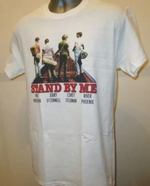 Stand By Me T Shirt 80s Comedy Film River Phoenix The Goonies Princess Bride 244