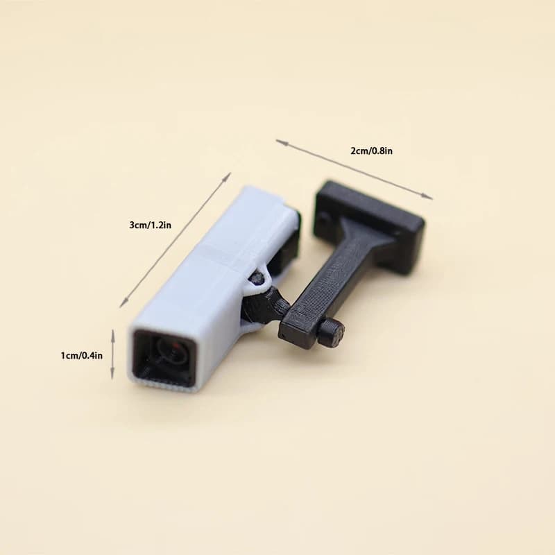 1 pc. Mini Surveillance Camera for Doll House 1/12, Decorative Accessories for Doll House, Home Micro Scene Ornament