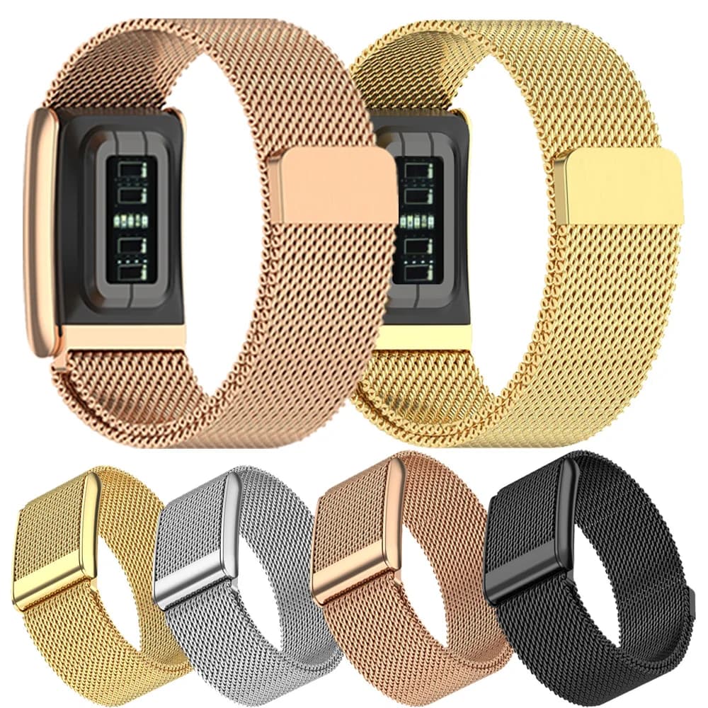 Metal Milanese Strap For WHOOP 5.0 MG Magnetic Buckle Bracelet Adjustable Wristband WHOOP 5.0 Smartwatch Watchbands Accessories