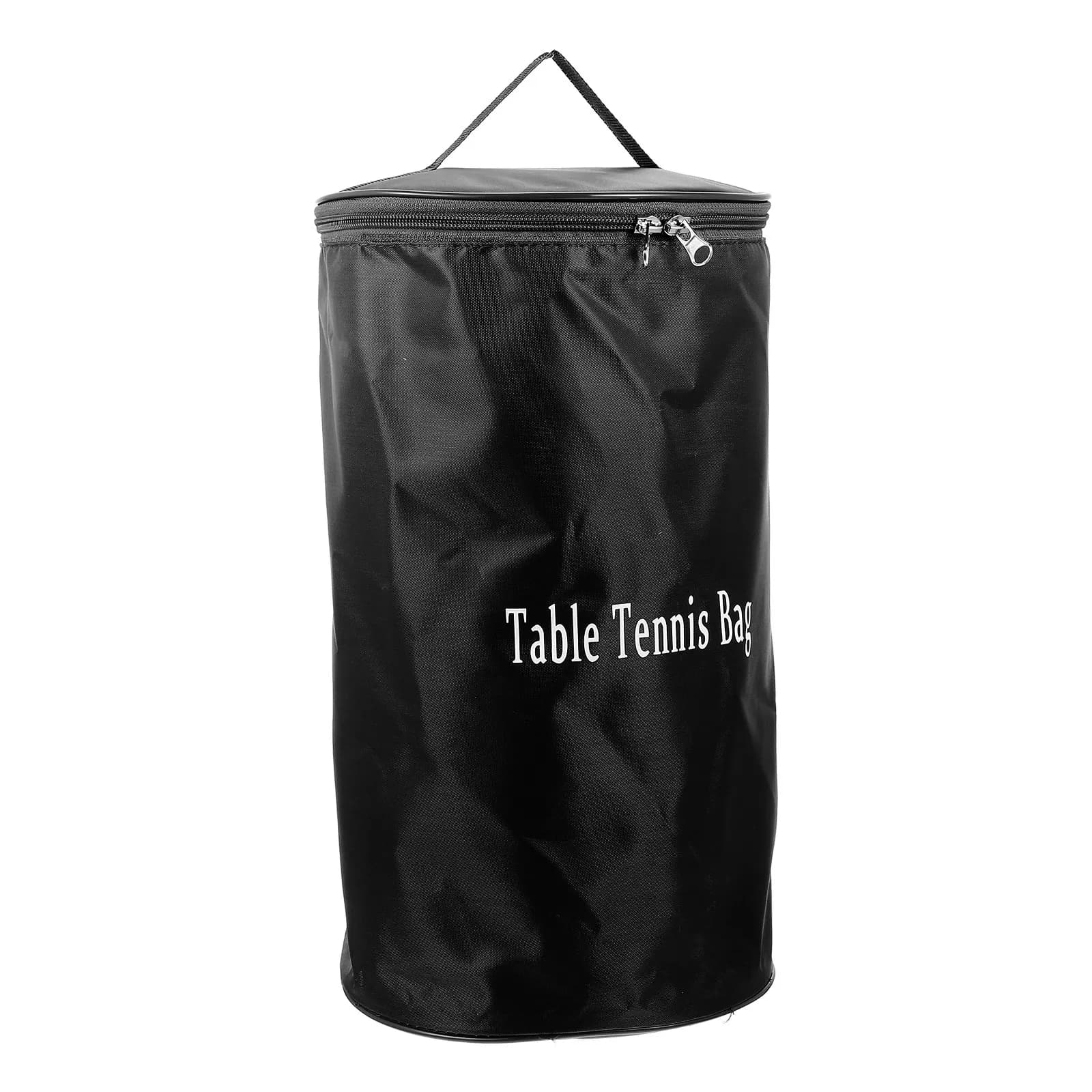 Porta Palline da Ping Pong in Tessuto Oxford, Borsa Portatile per Racchette da Tennis da Tavolo, Custodia per Allenamento Sportivo e Uso Esterno