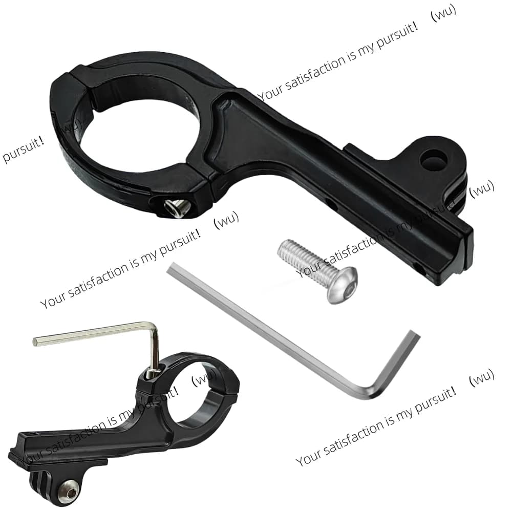 Supporto per manubrio in alluminio per bici e moto, compatibile con GoPro Hero 13 12 11 10, Insta360 X2 X3, DJI Osmo Action e altri accessori per action camera.