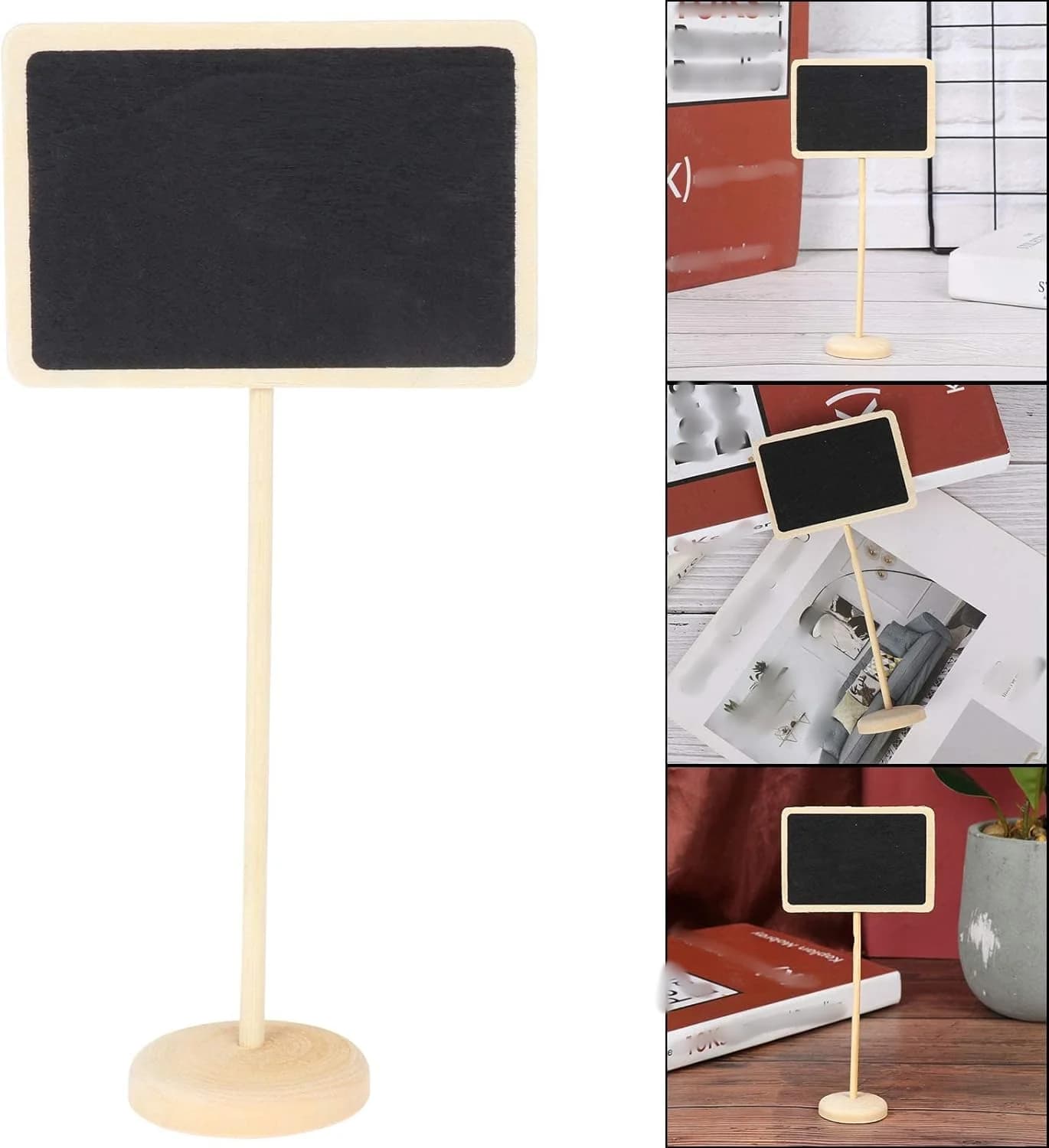 20/10/5pcs Wedding Table Chalkboard Signs, Party Buffet Food Labels, Birthday Place Card Holders
