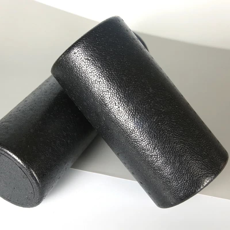 Ecological EPP Foam Roller, Yoga Column, Fitness, Muscular Relaxation, Black Smooth Massage Stick and Other Colors, Custom Logo