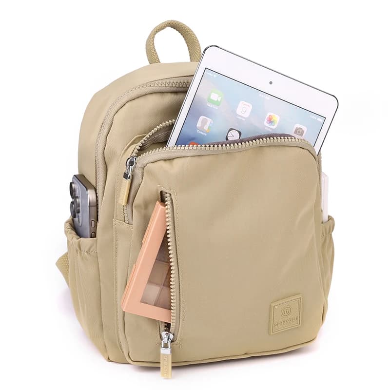 Zaino impermeabile per donna borsa a tracolla da viaggio zaino Casual di design leggero piccolo morbido antifurto Sac Luxe Femme
