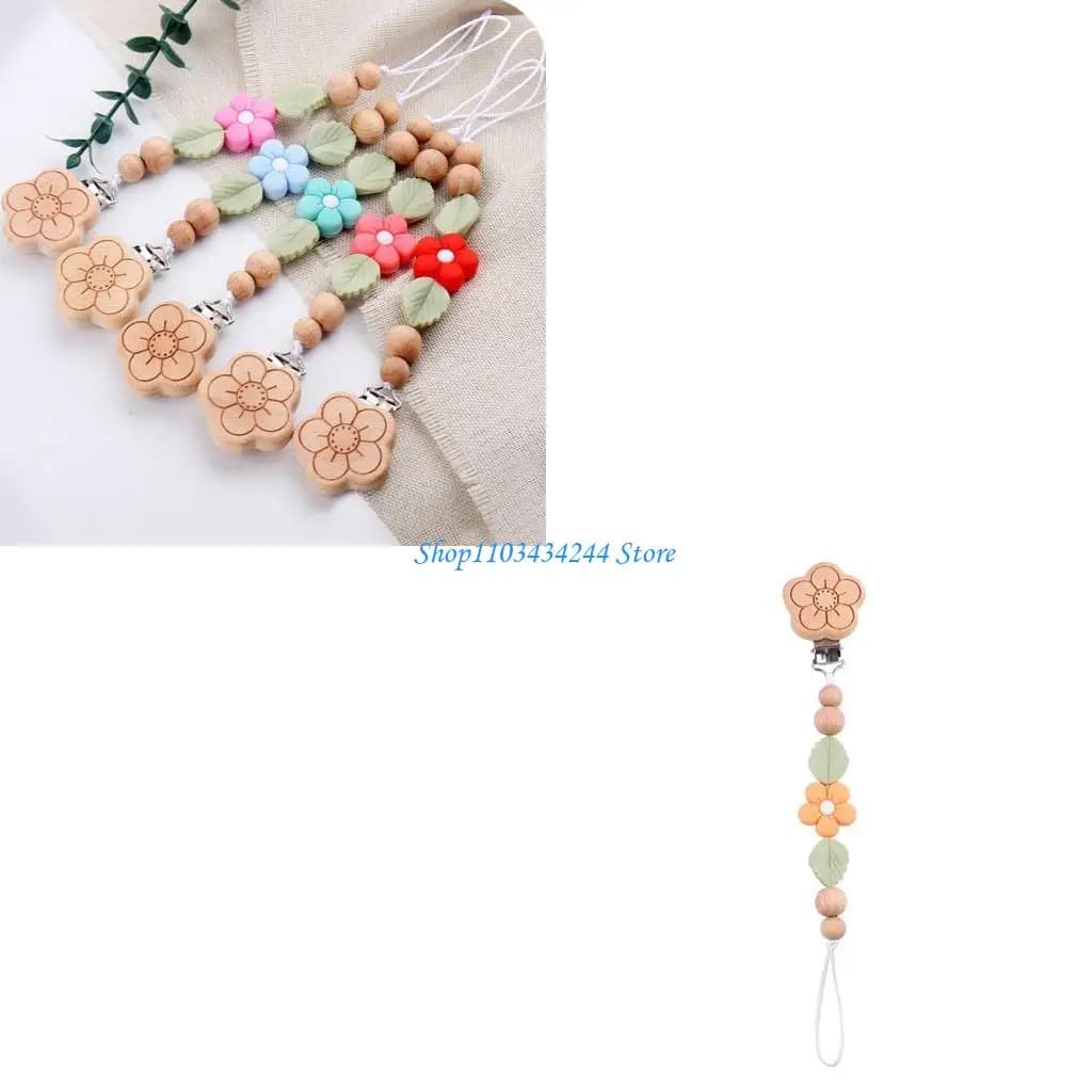 Ciondoli per culla per bambini Decori Tendenza Ciucci Porta clip Cinturino per neonati