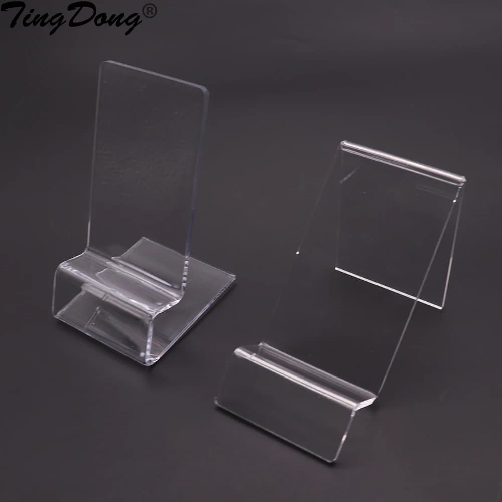 Display Bracket for GB GBP GBC GBA PSP PSV 3DS 2DS Transparent Plastic Support Window shelf for display