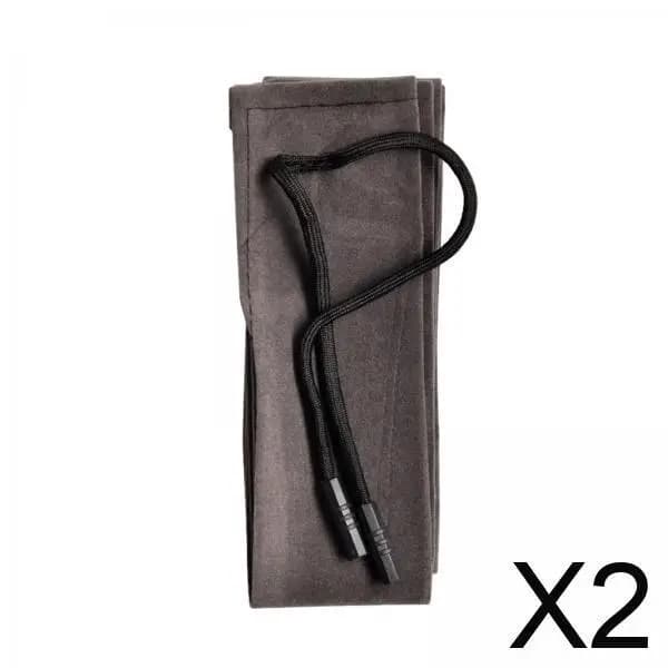 2x Fishing rod case Velvet fishing rod case suitable for fishing rod up to 4 feet Portable fishing rod bag