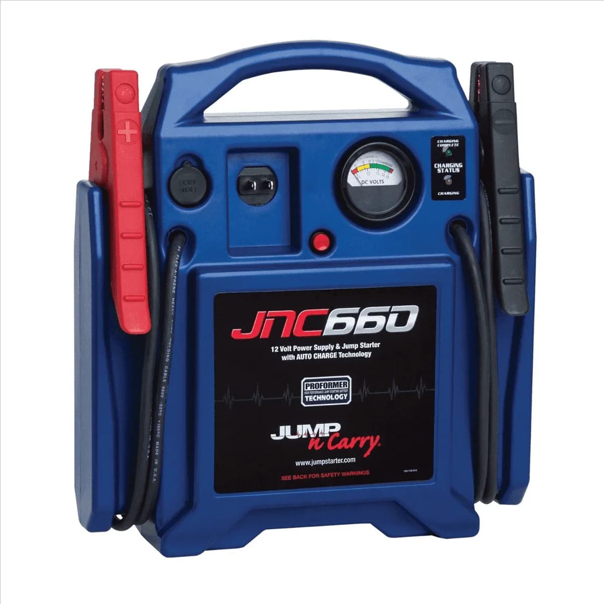 JNC660 Jump-N-Carry 1700 Avviatore di emergenza con amplificatore di picco da 12 Volt