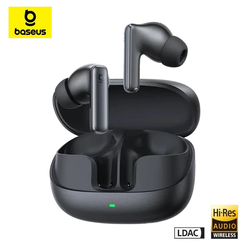 Baseus Bowie MP1 Auricolare TWS Wireless Bluetooth 6.0 Cuffia ANC Adaptive Riduzione del rumore Auricolari Hifi Auricolare LDAC ENC ad alta risoluzione