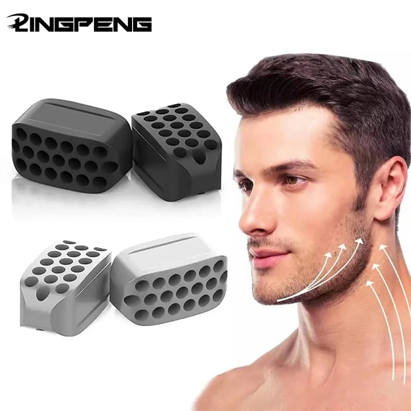 Silicone jaw extruder Face toner and Jawline Fitness Ball Tuning Equipment Neck tone Facial beauty tool Double chin extruder