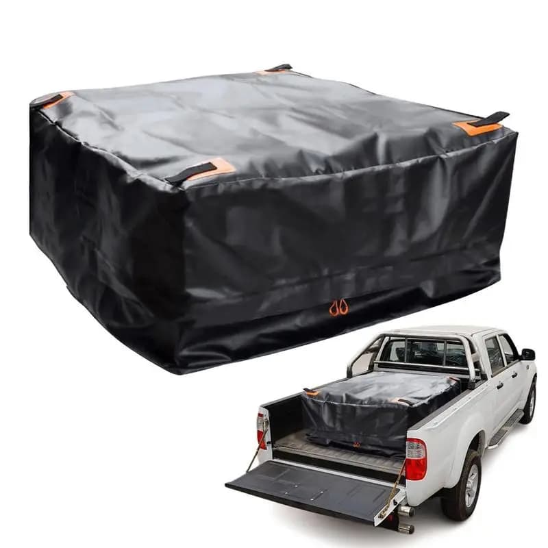 Borsa da tetto per auto Borsa da trasporto per carico superiore Tessuto Oxford Borsa da tetto impermeabile ad alta elasticità Organizzatore da campeggio per bagagliaio di auto