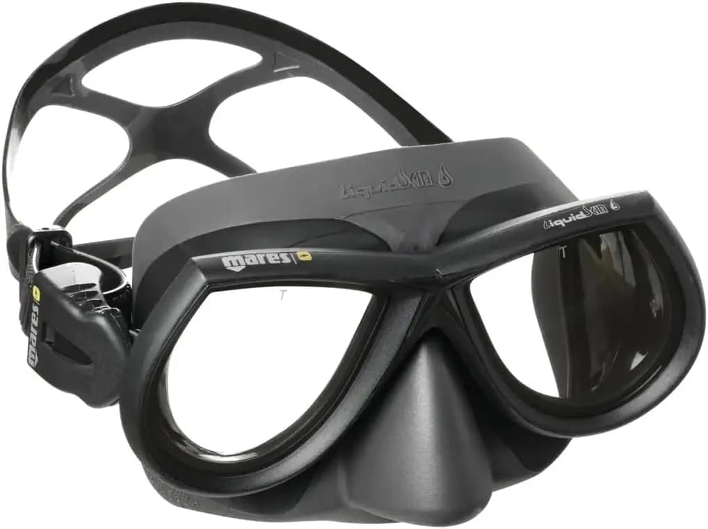 Premium Underwater Fishing Mask with Bi-Silicone Gasket and Strap for Snorkeling, Water Sports and Diving