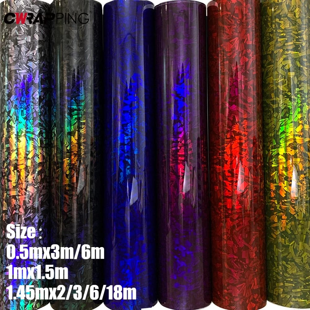 Adesivo in PET per Pellicola Auto, Vinile Adesivo Laser per Moto, Rivestimento Impermeabile con Rilascio d'Aria, Pellicola Adesiva per Auto, Decalcomanie