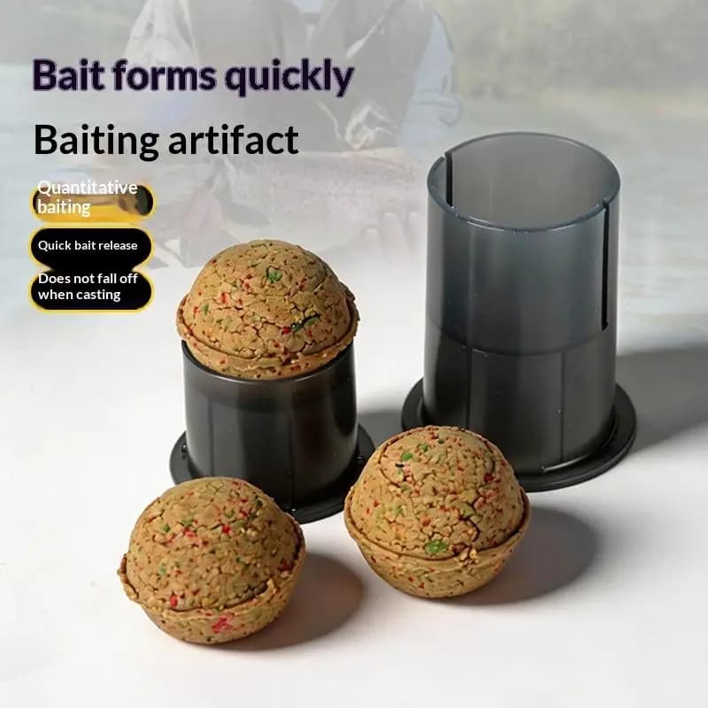 1 o 2 Pezzi di Attrezzo per Creare Palline di Esche per Carpe con Design Galleggiante, Utile per la Preparazione di Boilies da Pesca