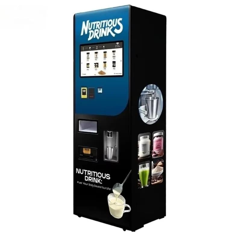 Custom Smart Protein Shake Vending Machine for Sale, Commercial 24/7 Protein Powder Drink Dispenser