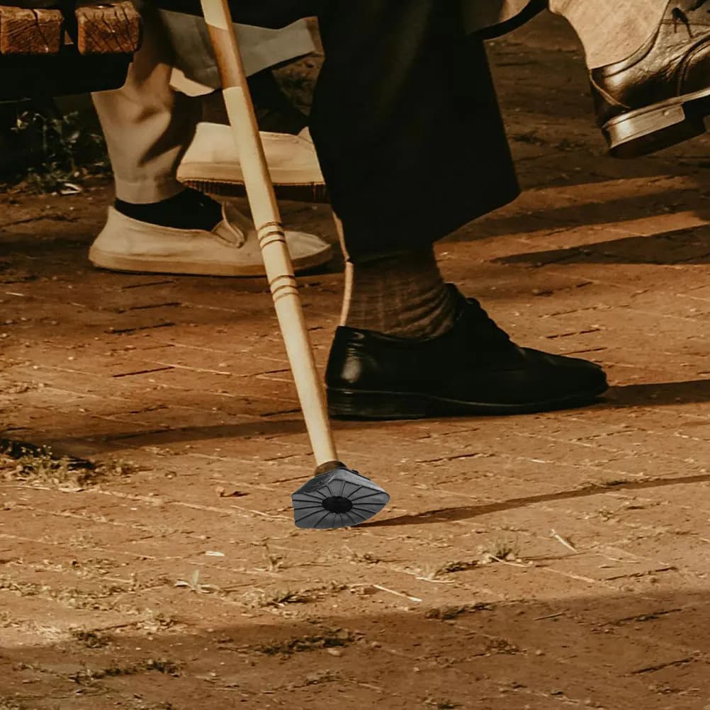 6 rubber tips for trekking poles, spare anti-slip walking sticks, ski poles, long-term protections