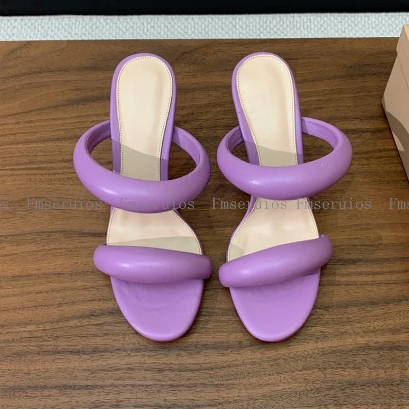 Women Fashion High Heel Sandals Genuine Leather Stiletto Heel Concise Design Top Quality Elegant Dress Party Shoes Summer