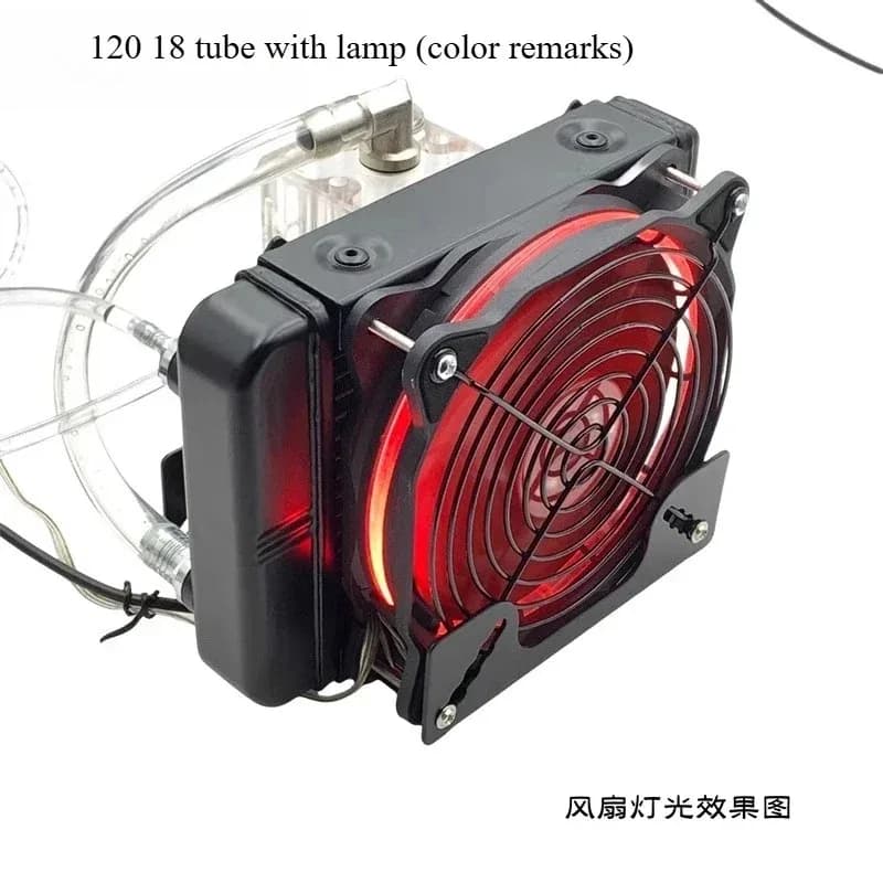Radiatore Portatile Mini Raffreddato ad Acqua | Dissipatore di Calore Esterno Integrato per Telefoni Cellulari, Notebook e Stampanti 3D