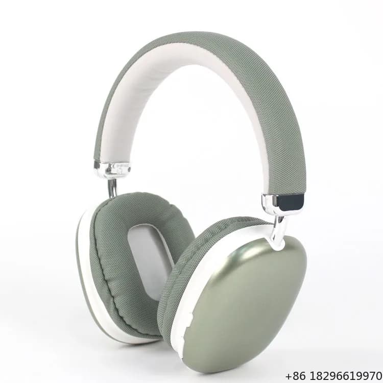 Cuffie da Gaming Wireless con Bassi Dinamici, Auricolari Stereo Morbidi, Cuffie Musicali Bluetooth per Computer