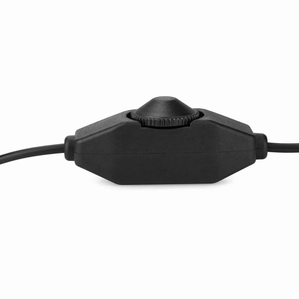 4PCS Durable DC12V-24V LED Dimmer Black ABS LED Strip Dimmer PWM Dimmer Controller LED String Lights