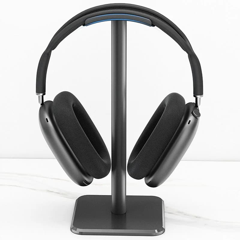 Supporto universale per cuffie, supporto salvaspazio per cuffie, organizer da scrivania, supporto portatile per auricolari da gioco