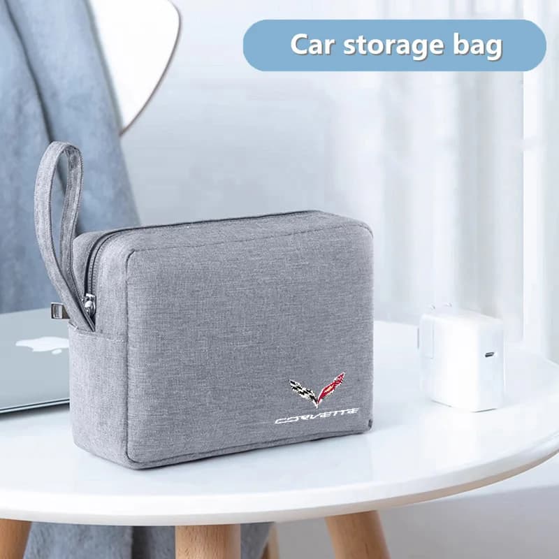 Car Storage Bag Documents Case Credit Card Holder for Corvette C1 C2 C3 C4 C5 C5 C6 C7 C6-R C8