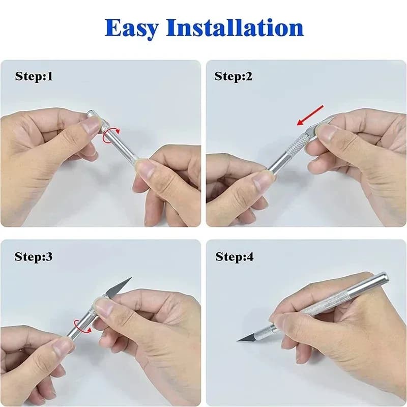Set di 10 Attrezzi per Wrapping Auto, Kit con Raschietto, Taglierina, Spatola per Pellicole, Utensili per Applicazione Pellicole e Oscuramento Vetri