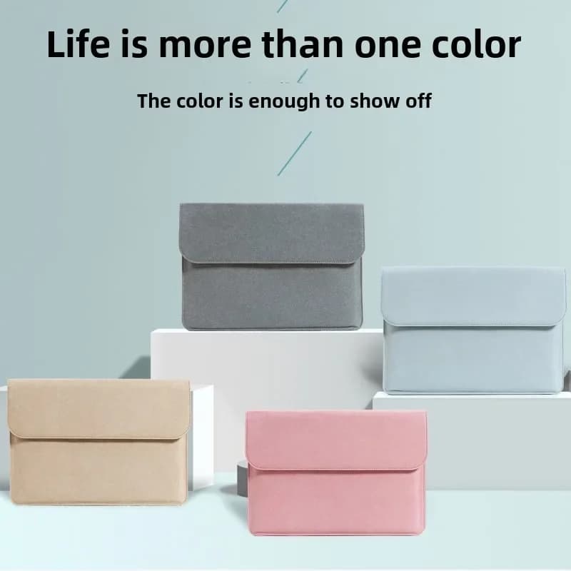 Per custodia per computer Surface Laptop7/6/5 da 13,8/15 pollici pro11/10/9/8 copertura interna per laptop Borsa di stoccaggio ProX 12.4 laptop Go3.2 anticaduta